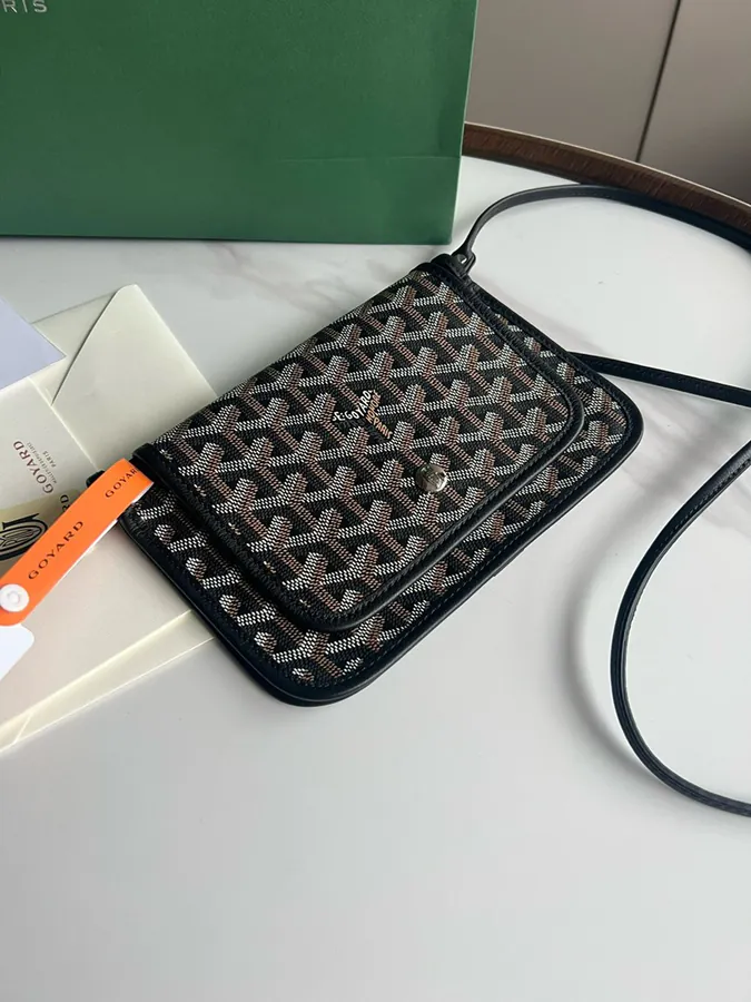 Goyard Envelope Bag Premium Italian Calfskin, Adjustable Strap, Daily Use