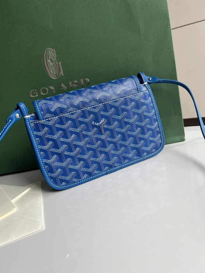 Goyard Envelope Bag Premium Italian Calfskin, Adjustable Strap, Versatile Design