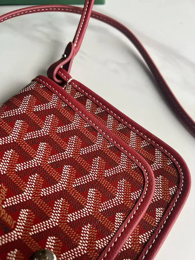Goyard Envelope Bag Premium Italian Calfskin, Adjustable Strap, Versatile Design