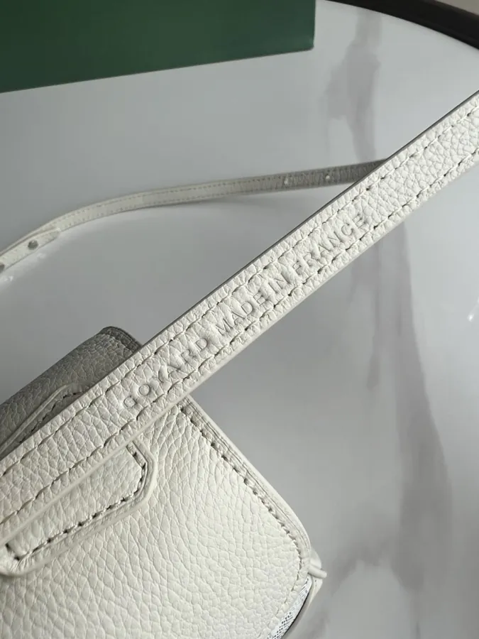 Goyard Saigon Small Handbag with Wooden Handle