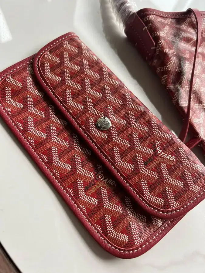 Goyard Hobo Shopping Bag with Artois Pattern and Linen Lining