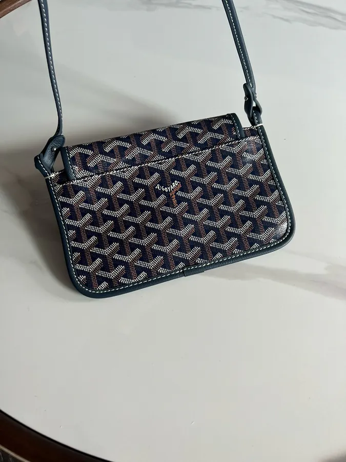 Goyard Envelope Bag Premium Italian Calfskin, Adjustable Strap, Daily Commute