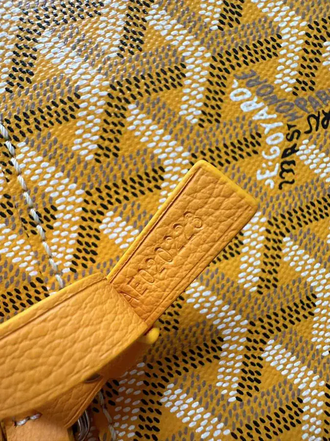 Goyard Hobo Shopping Bag with Artois Pattern and Tote Design
