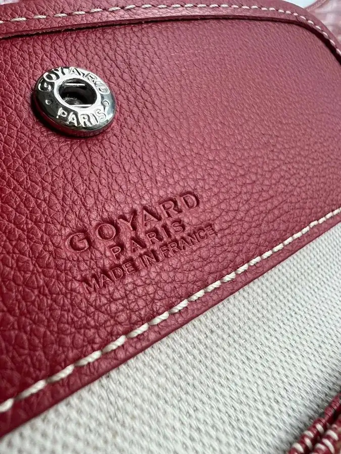 Goyard Hobo Shopping Bag with Artois Pattern and Canvas Lining