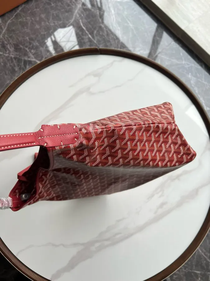 Goyard Hobo Shopping Bag with Artois Pattern and Canvas Lining
