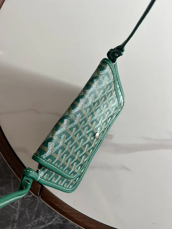 Goyard Envelope Bag Premium Italian Calfskin, Adjustable Strap, Versatile Design