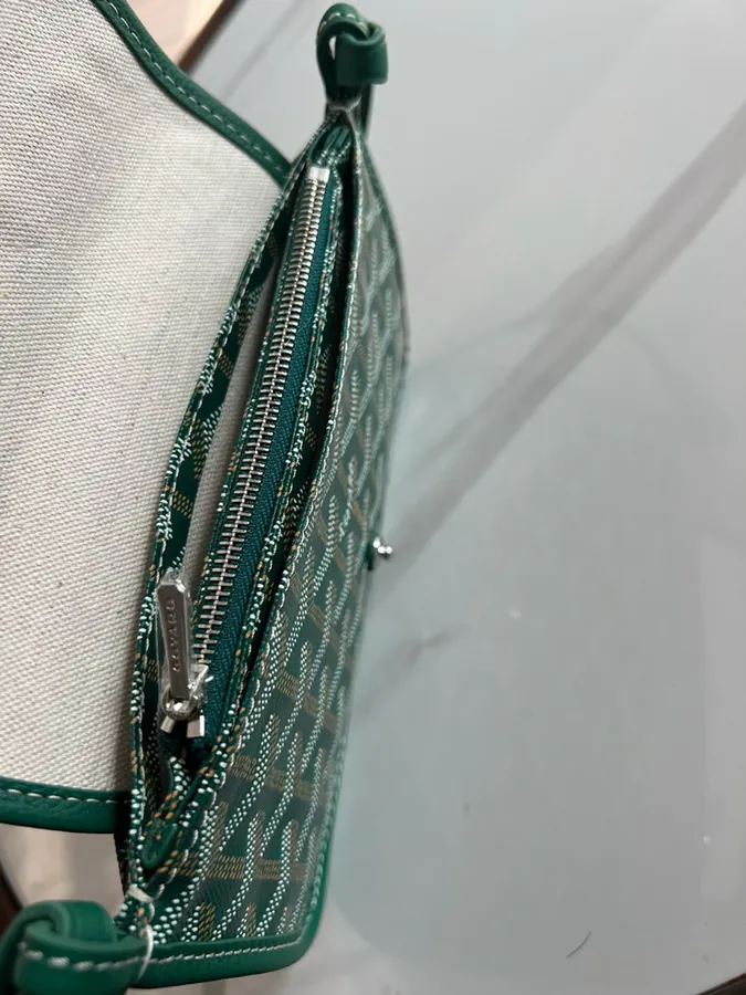 Goyard Envelope Bag Premium Italian Calfskin, Adjustable Strap, Versatile Design