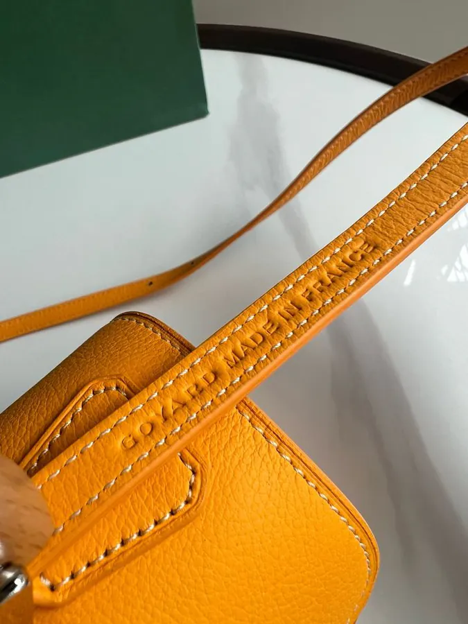 Goyard Saigon Small Bag with Wooden Handle