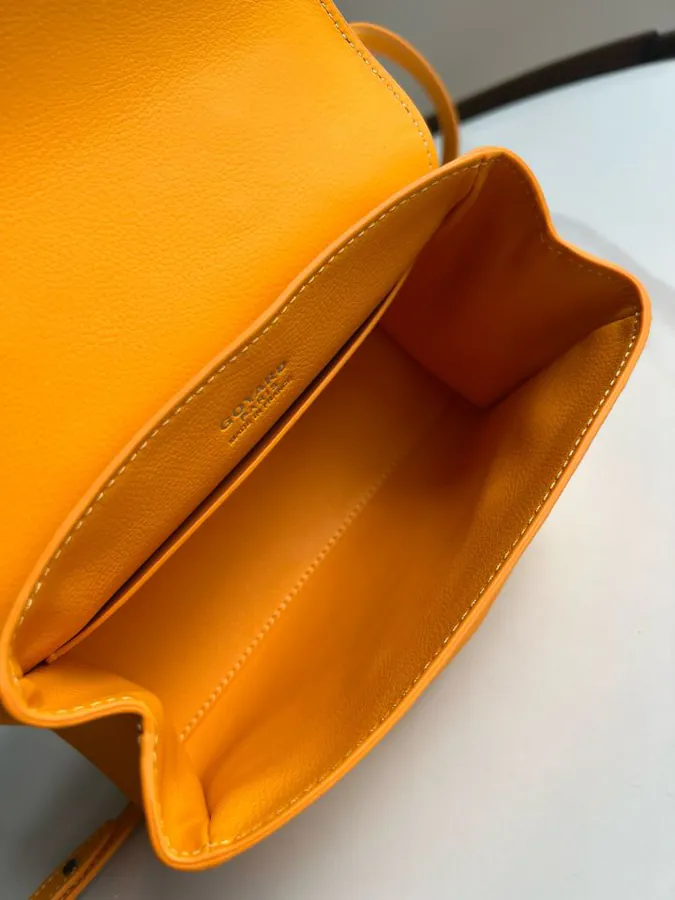 Goyard Saigon Small Bag with Wooden Handle