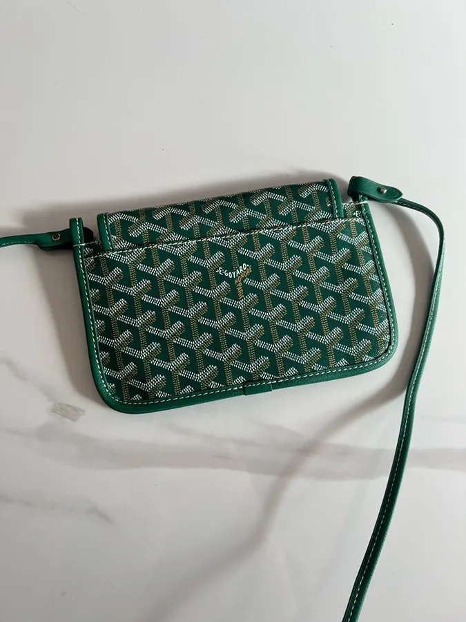 Goyard Envelope Bag Premium Italian Calfskin, Adjustable Strap, Versatile Carry