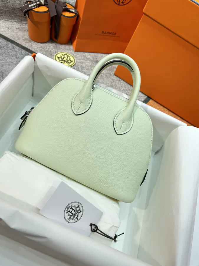 Semi Handmade Mini Bolide Evercolor Leather