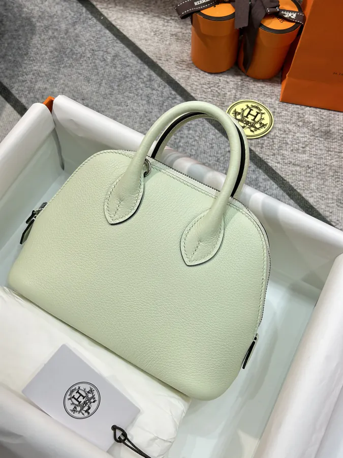 Semi Handmade Mini Bolide Evercolor Leather