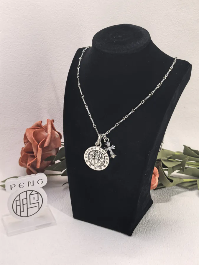 Kroen Church Double Sided Necklace