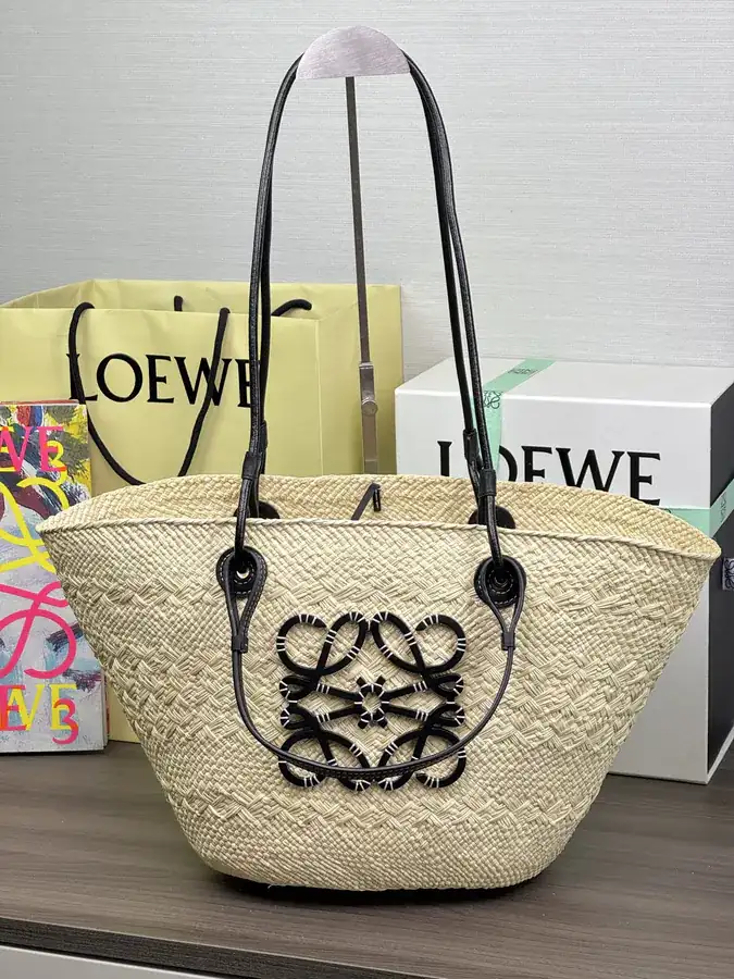 Anagram Basket Classic Handcrafted Woven Basket Bag