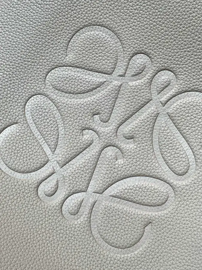 Anagram Tote with Print Elegant and Sophisticated