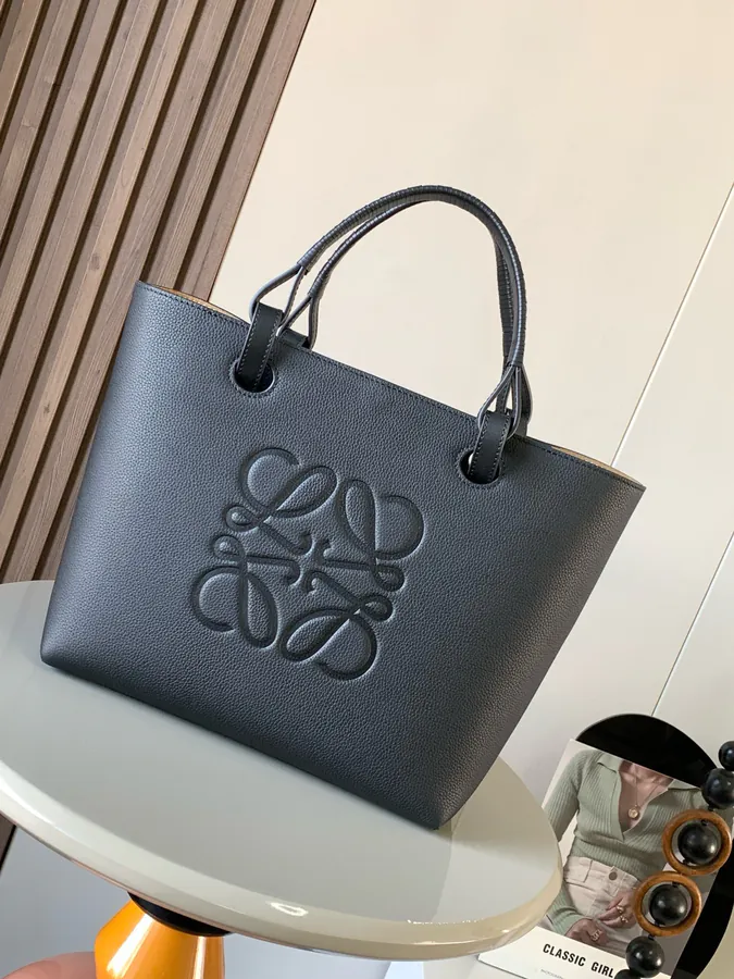Anagram Tote with Classic Print Elegant and Sophisticated