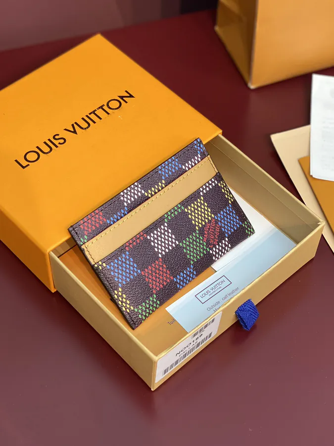 Pharrell Williams Card Holder with LV Logo