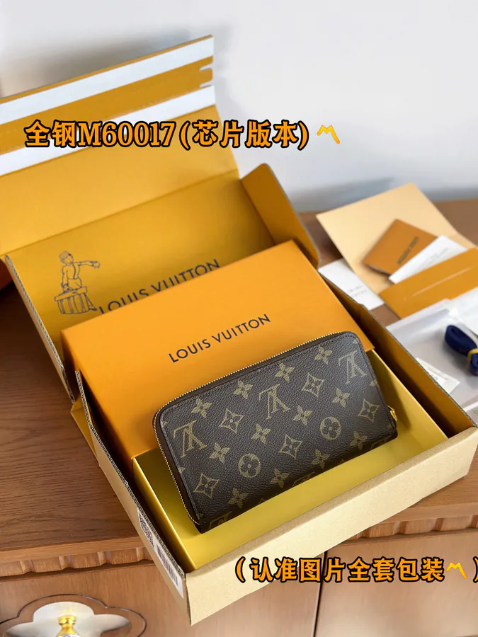 ZIPPY Zip Wallet, Monogram Canvas with Grained Calfskin Lining