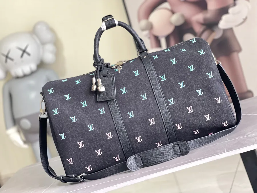 P750 New Arrival Bucket Bag with Colorful Canvas Pattern