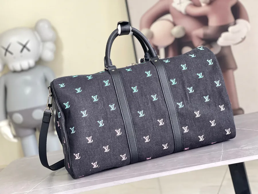 P750 New Arrival Bucket Bag with Colorful Canvas Pattern