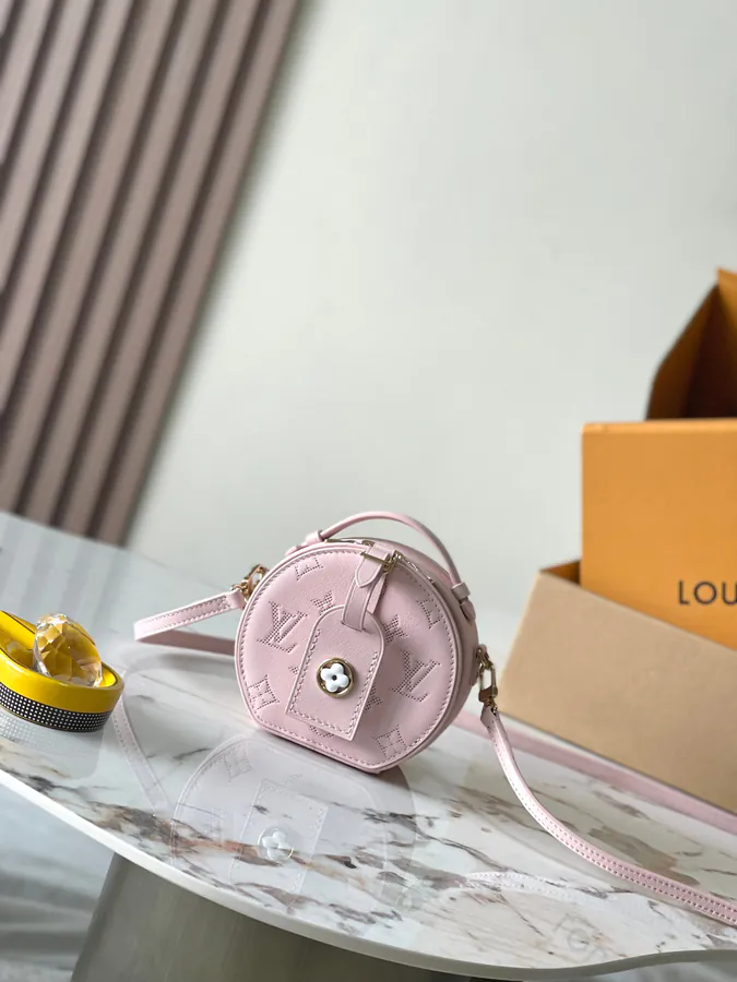 Mini Boite Chapeau Handbag with Premium MB Chip