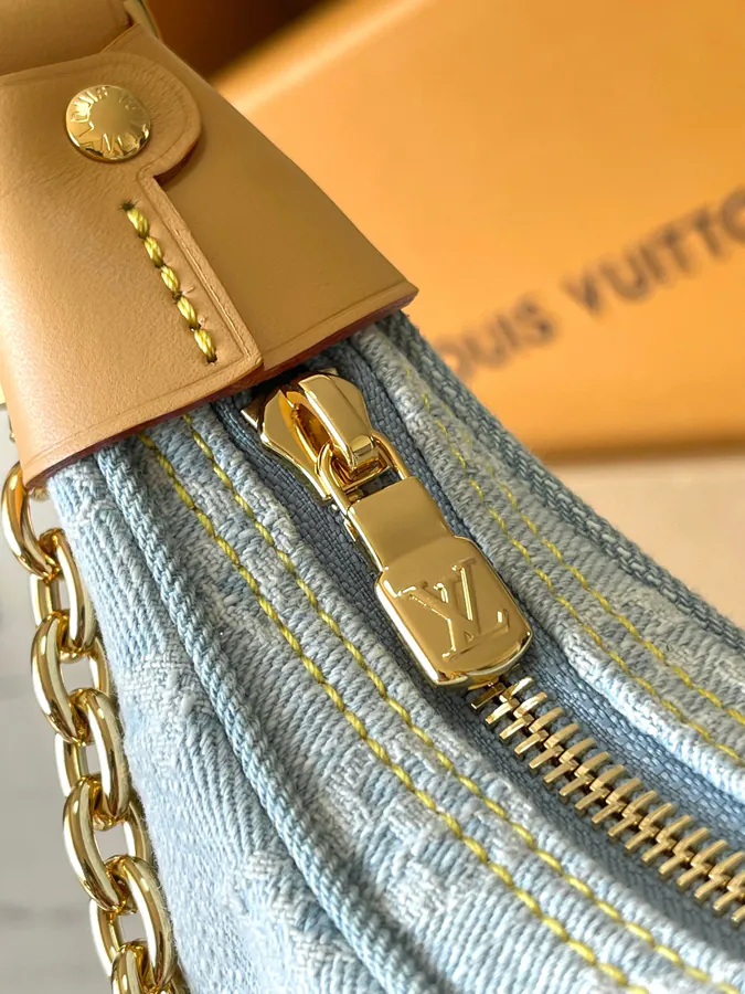 LOOP Handbag M24846 Blue Chip