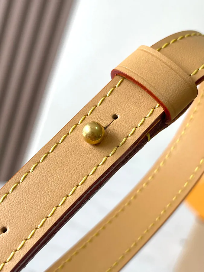 Nano Steamer Leather Crossbody Bag with MB Chip