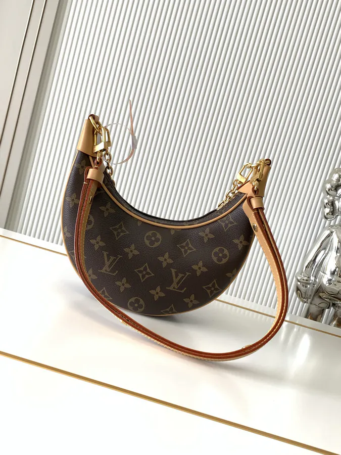 Nicolas Ghesquière Croissant Bag with Loop Design