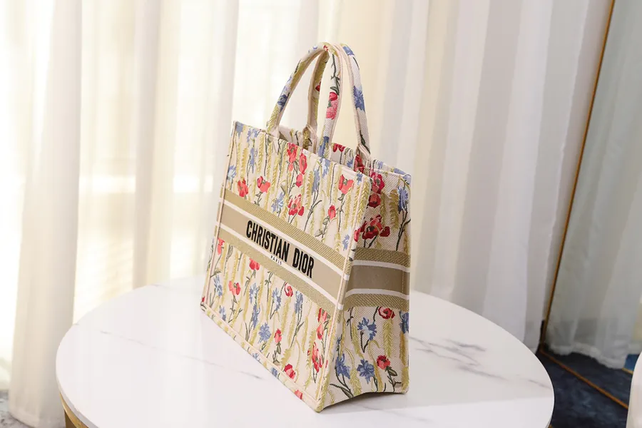 Dior Book Tote Large Bucket Bag