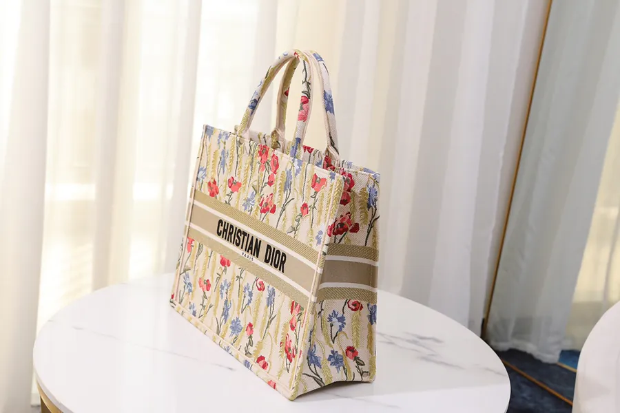 Dior Book Tote Large Bucket Bag