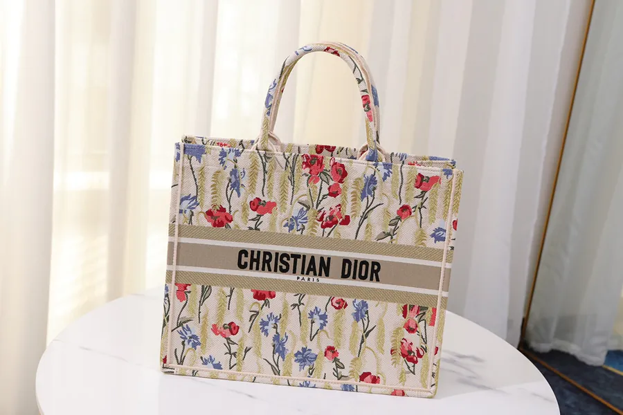 Dior Book Tote Large Bucket Bag