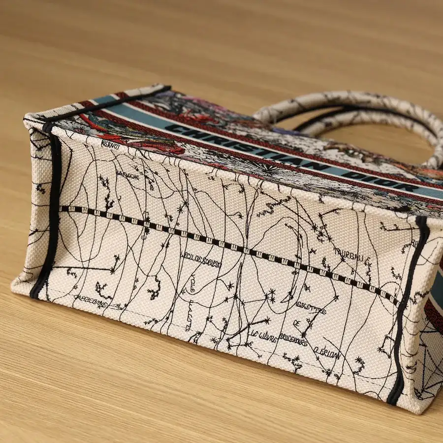 Dior Book Tote Handbag Medium Size, Meticulous Craftsmanship