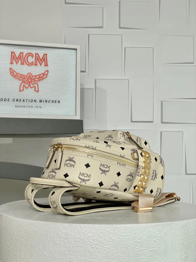 Visetos Mini Backpack in Beige