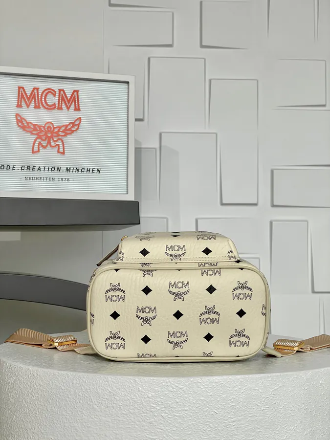 Visetos Mini Backpack in Beige