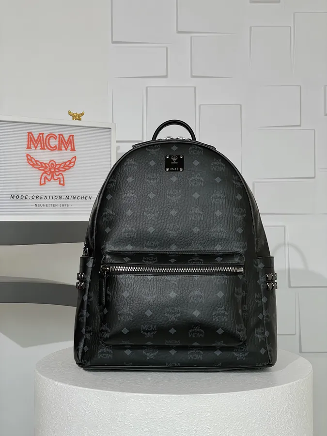 New Version MCM Stark Visetos Backpack