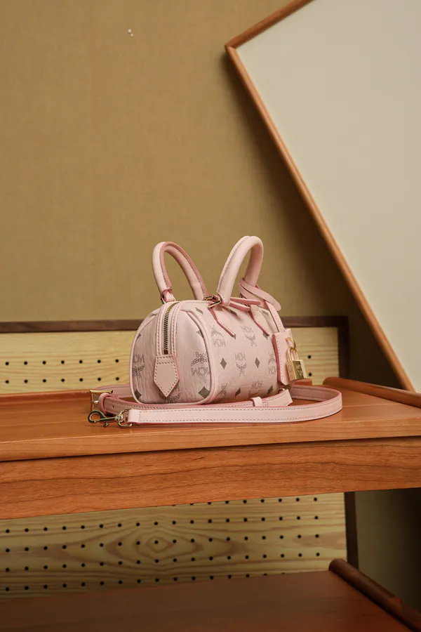 MCM Ella Visetos Mini Travel Bag