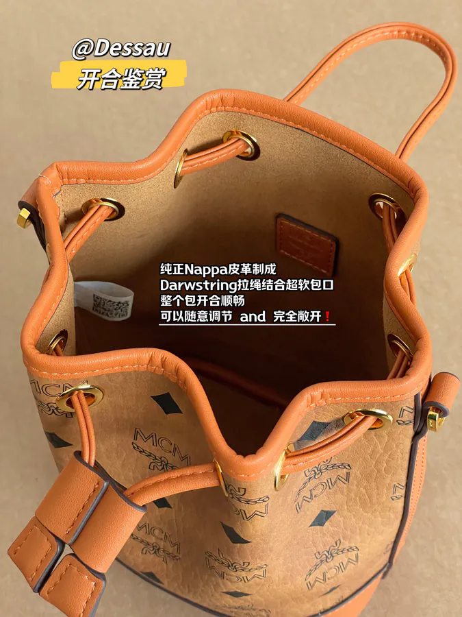 Cape Capacity Bucket Bag with Adjustable Drawstring Closure