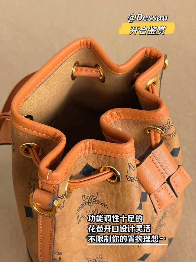 Cape Capacity Bucket Bag with Adjustable Drawstring Closure