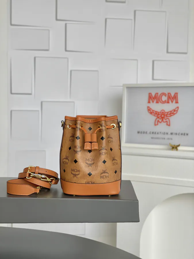 MCM Dessau Visitos Mini Bag
