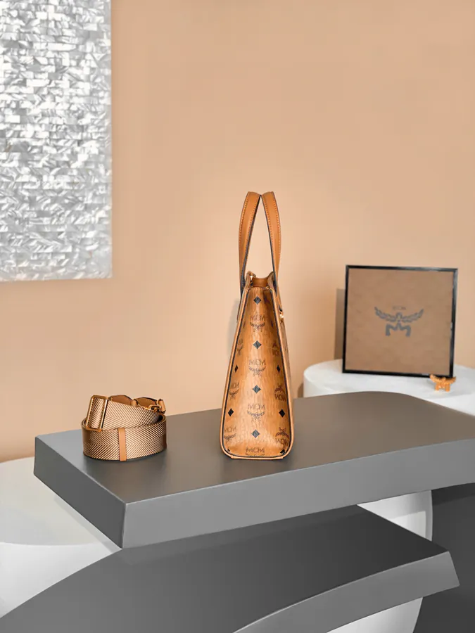 MCM Klassik Visetos Mini Crossbody