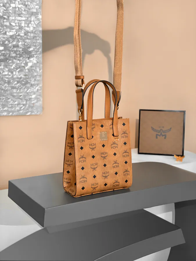 MCM Klassik Visetos Mini Crossbody