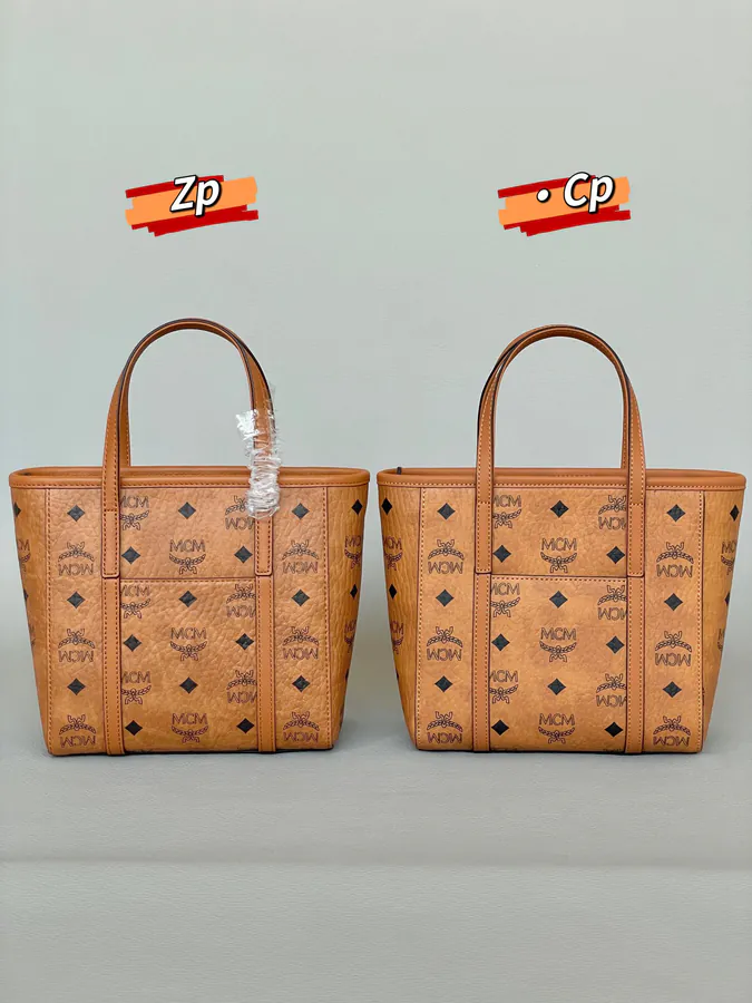 MCM Aren Mini New Basket Tote Bag