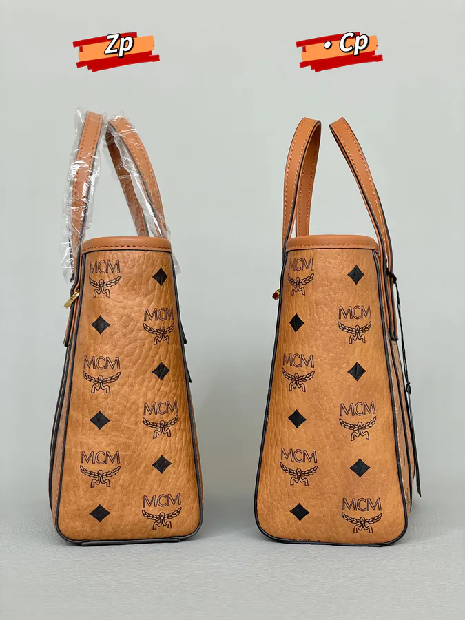 MCM Aren Mini New Basket Tote Bag