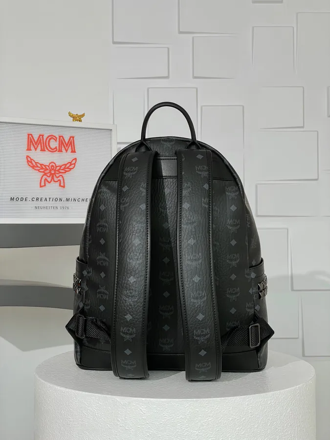 MCM Star Visetos Backpack New Edition