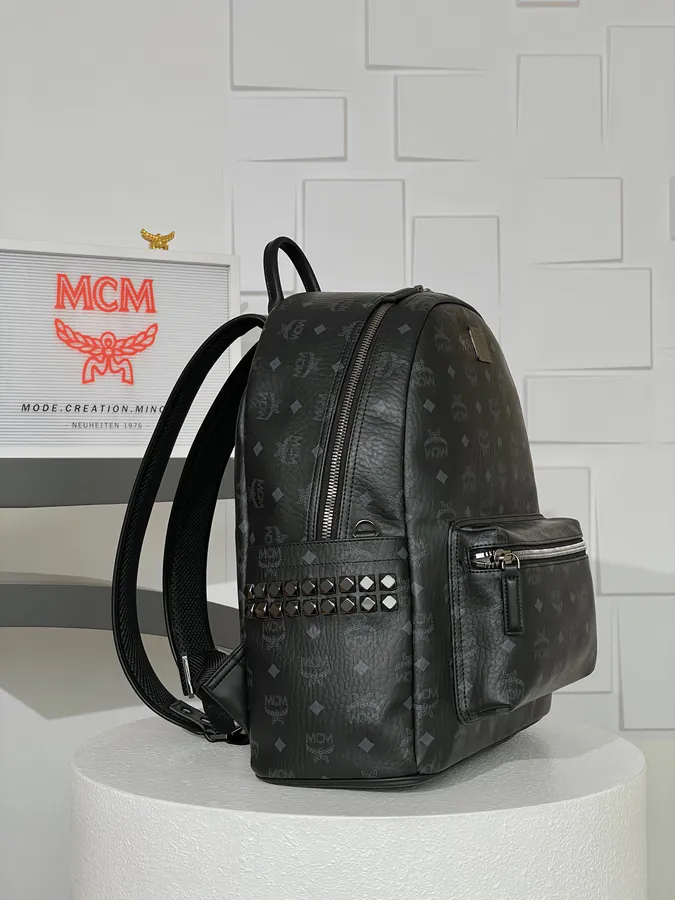 MCM Star Visetos Backpack New Edition