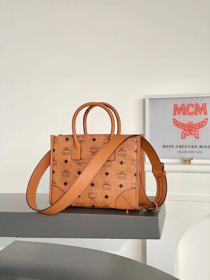 MCM München Visetos Handbag