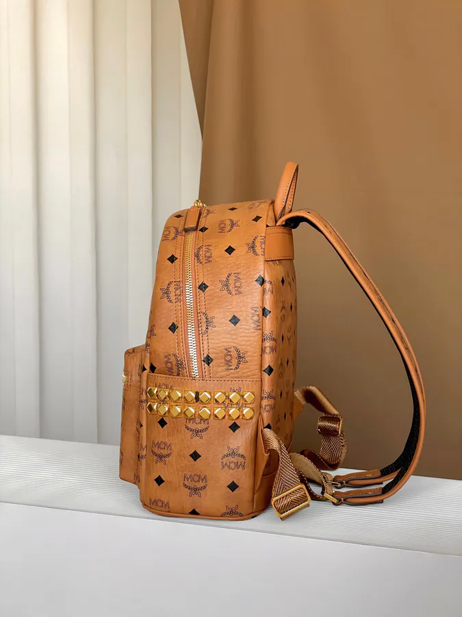 MCM Stark Visetos Small Crossbody Bag