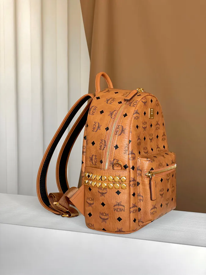 MCM Stark Visetos Small Crossbody Bag
