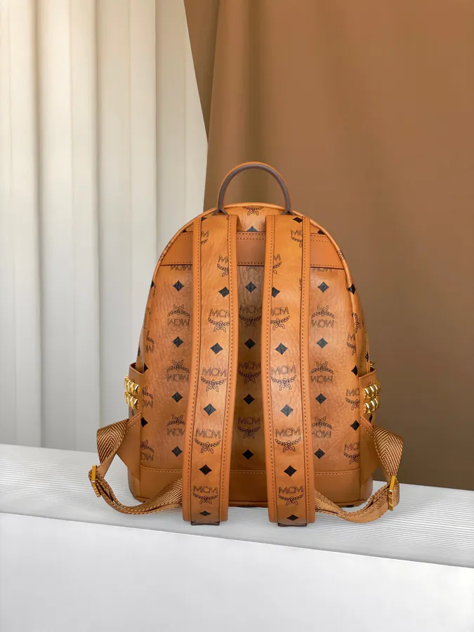 MCM Stark Visetos Small Crossbody Bag