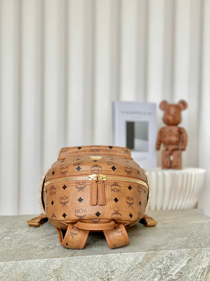 Small MCM Stark Visetos Backpack